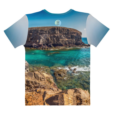 Camiseta mujer Playa Papagayo - Lanzarote