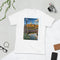White T-Shirt Jardin de Cactus - Lanzarote UNISEX