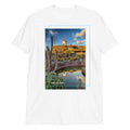 Camiseta Blanca Jardin de Cactus - Lanzarote UNISEX